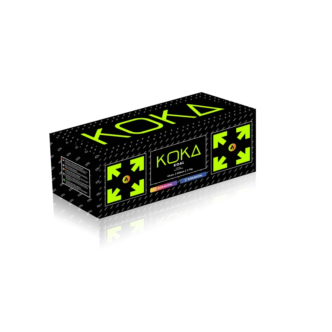 Koka Koal B2B-Verpackung für Lounge und Handel